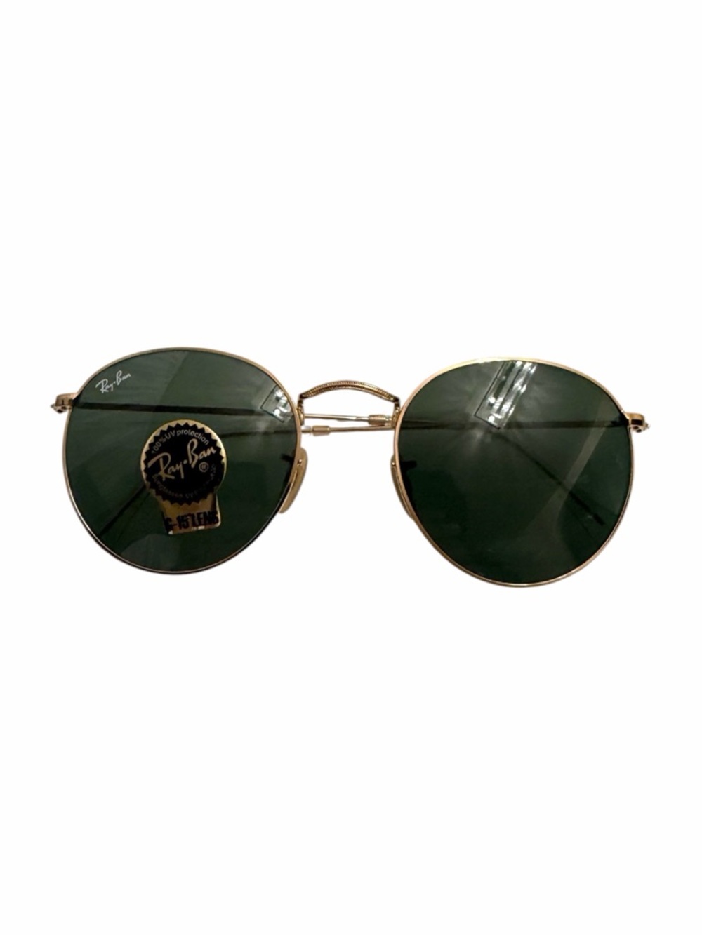 Ray-Ban Sunglasses RB3447 Round Metal Frame Bronze Copper 001 53/21 145 3N